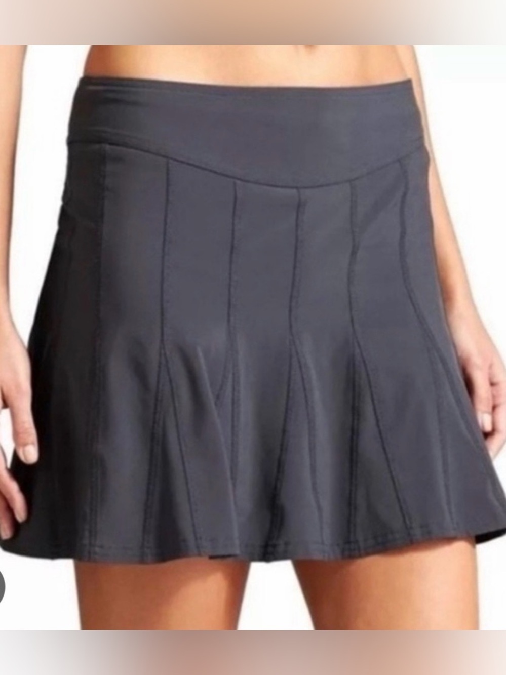 Athleta Blue Grey Wear About Skort Size 2